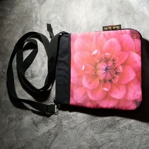 HAROLD FEINSTEIN Pink Black Photo Art Shoulder Bag
